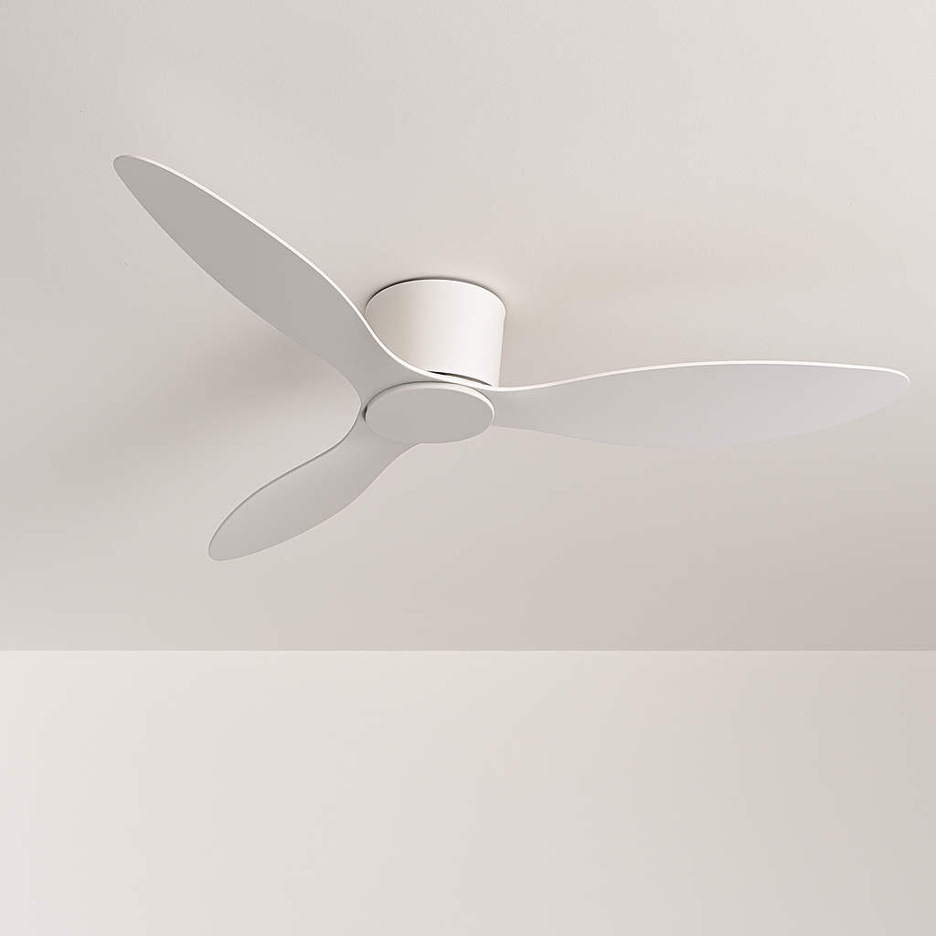 SOVE ventilateurs de plafond modernes à plancher bas sans lumière DC 30W ventilateur de plafond avec télécommande maison ventilateur de plafond Simple pas de lumières 220V