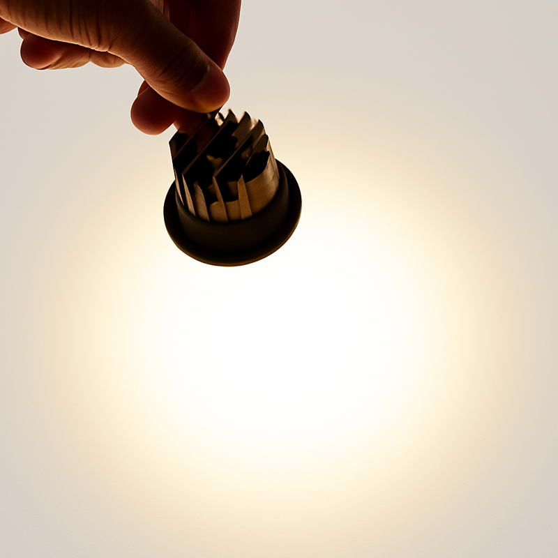 Spot Dimmable LED 3W 5W Anti-éblouissement LED LED éclairage chambre cuisine COB encastré