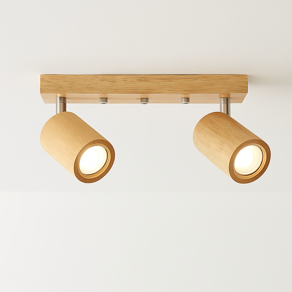spot en bois simple led pour éclairage de magasin et salle à manger - vue 7 sur 9