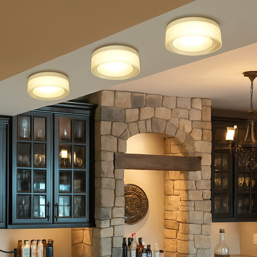 Spot LED en cristal encastré pour la décoration de la maison - vue 7 sur 6