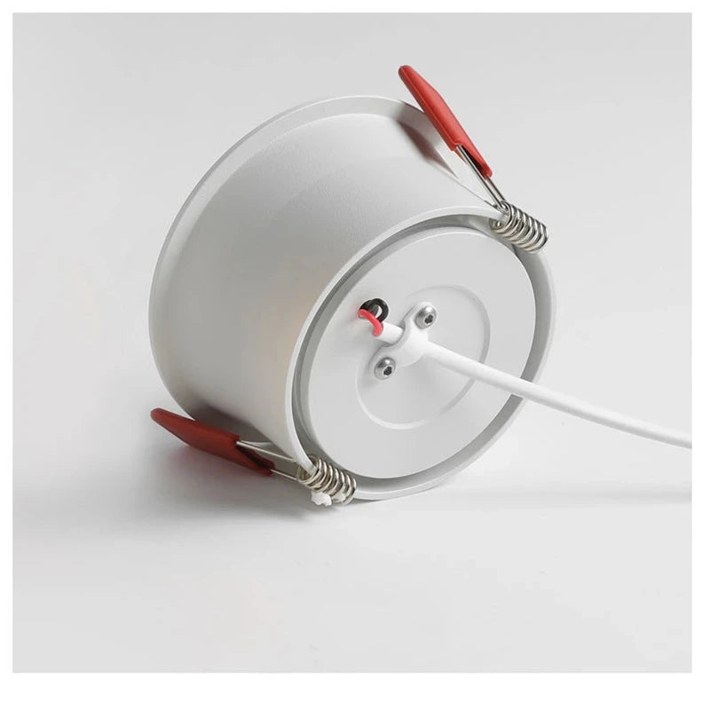 spot led encastrable anti-éblouissement avec intensité réglable