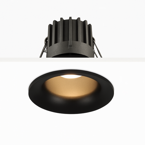 spot led encastrable anti-éblouissement pour villa ou hôtel