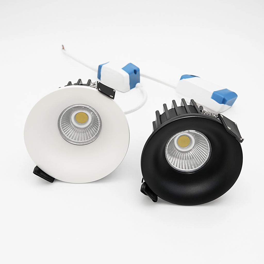 spot led encastrable anti-éblouissement pour villa ou hôtel - vue 4 sur 8