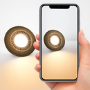 spot led encastrable rotatif 360 degrés pour intérieur