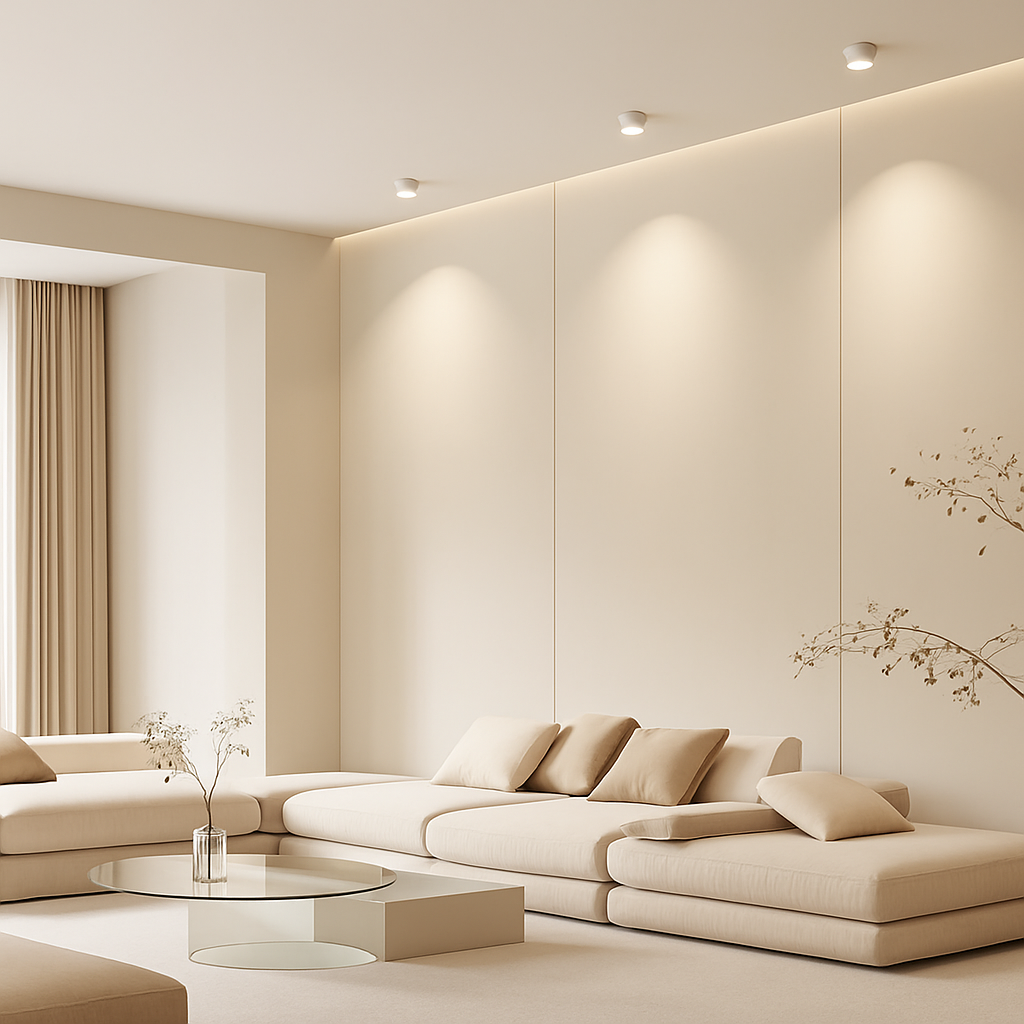 spot led encastrable rotatif à intensité variable éclairage intérieur - vue 6 sur 5