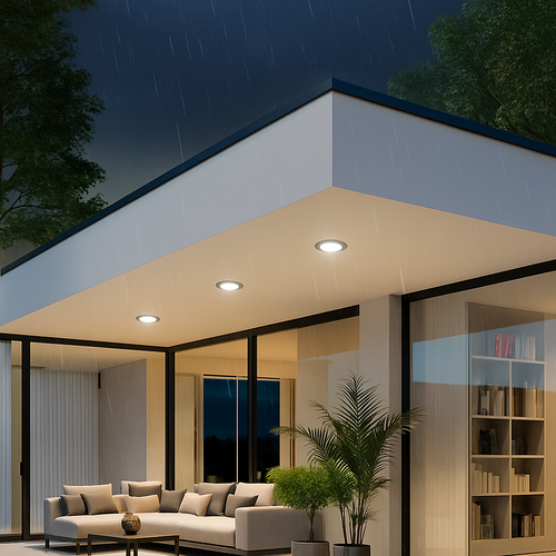 spot led extérieur étanche pour éclairage haute luminosité - vue 3 sur 5