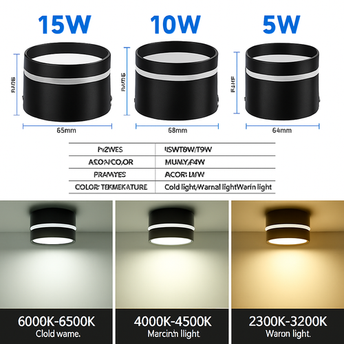 spot led pour plafond éclairage intérieur moderne et élégant