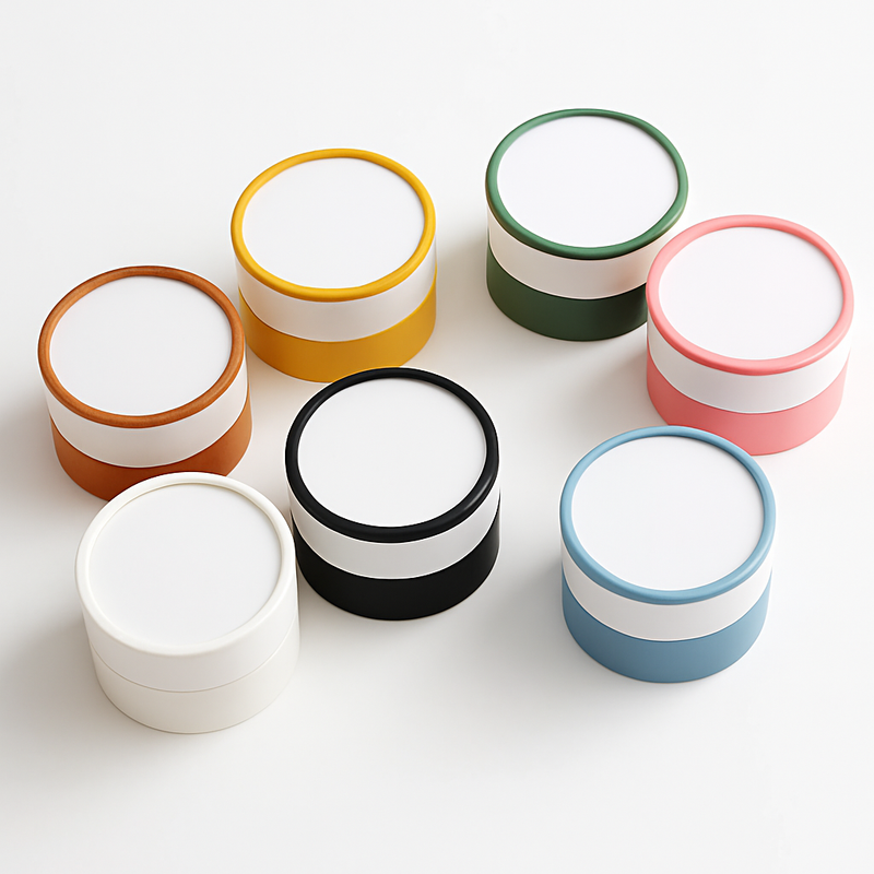 Spot LED rond cylindrique coloré