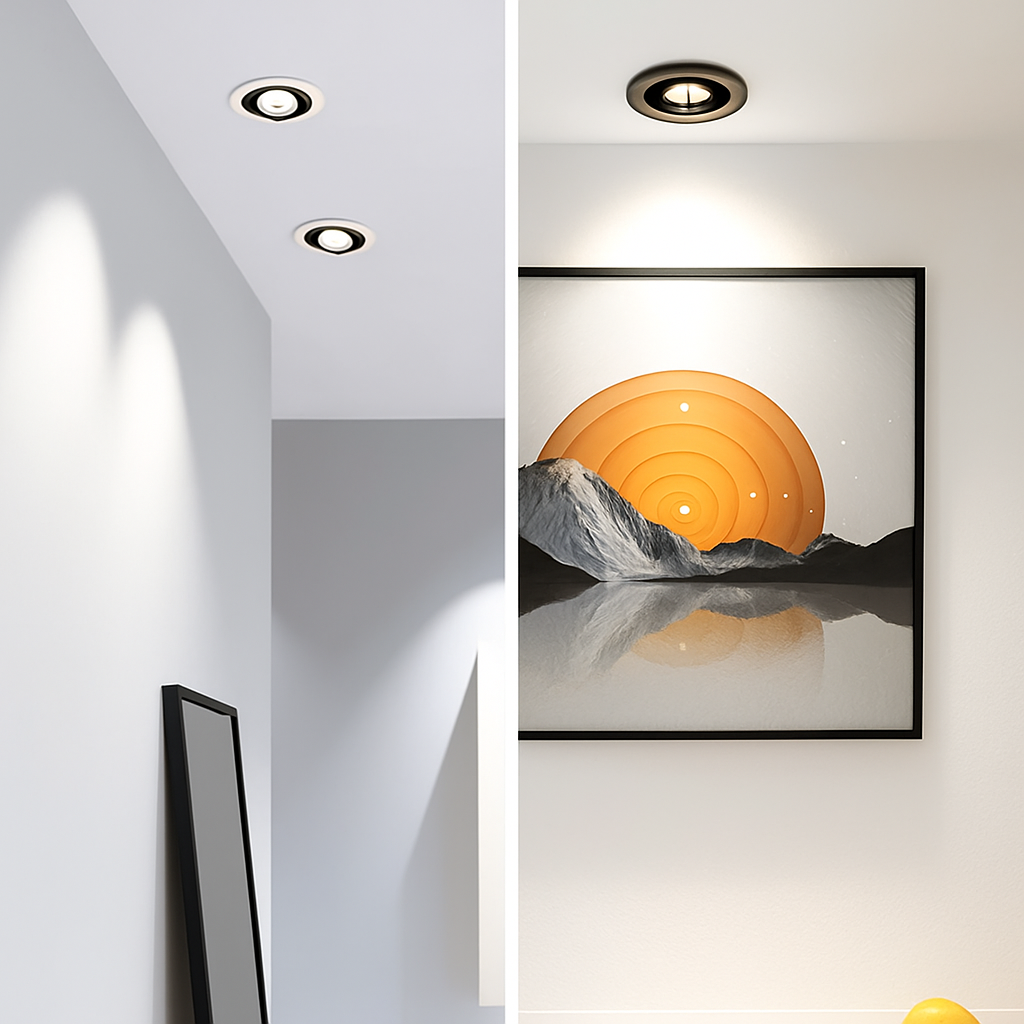 Spot lumineux LED encastrable au plafond - vue 9 sur 8