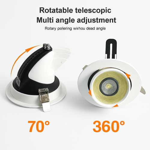 Spot lumineux LED encastrable avec technologie COB - vue 3 sur 6