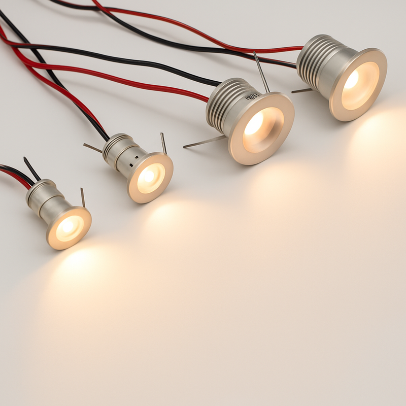 Spot lumineux LED encastrable conforme à la norme IP65