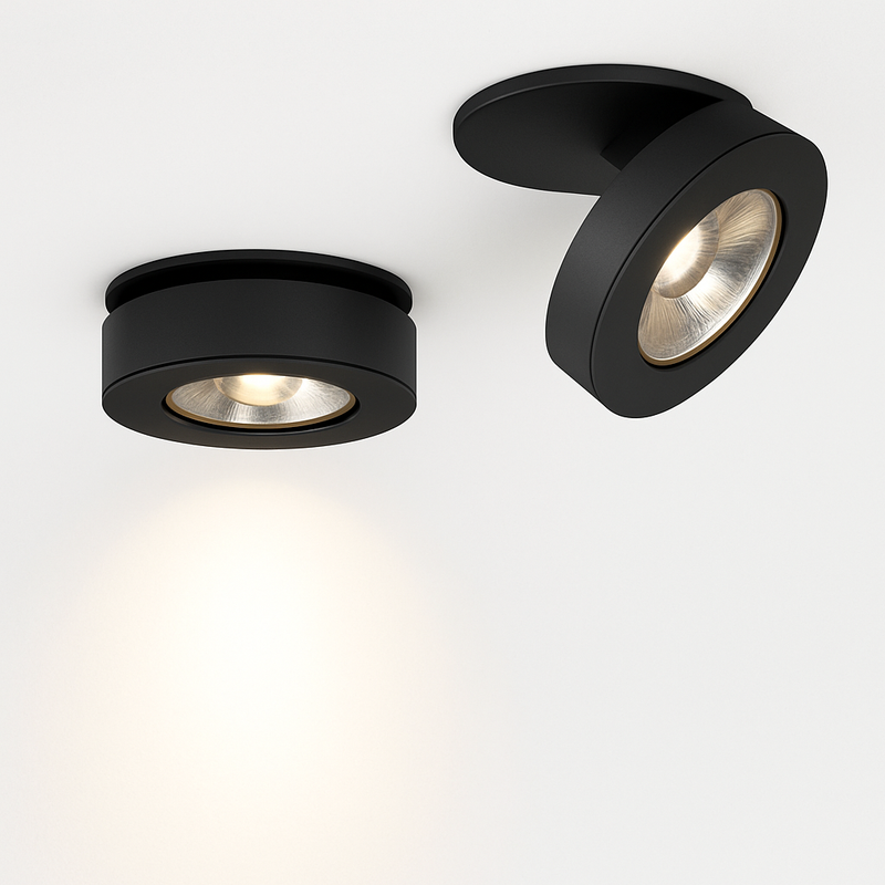 Spot moderne LED rond et orientable Slim