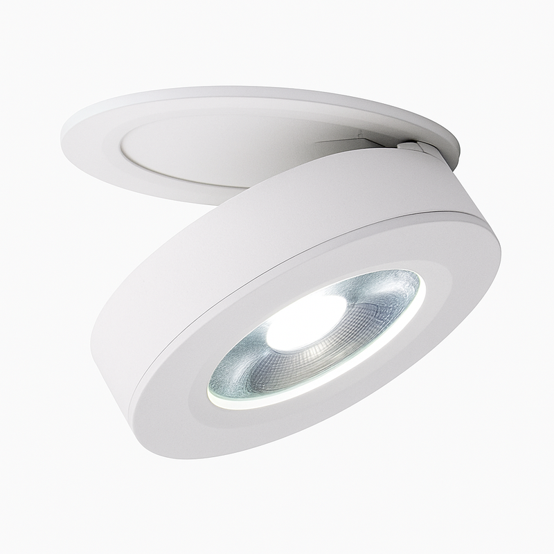 Spot moderne LED rond et orientable Slim