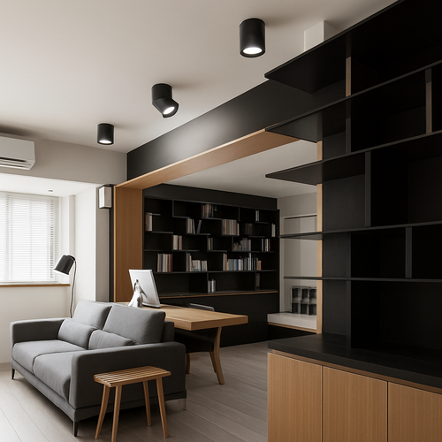 Spot moderne rond LED orientable Loft