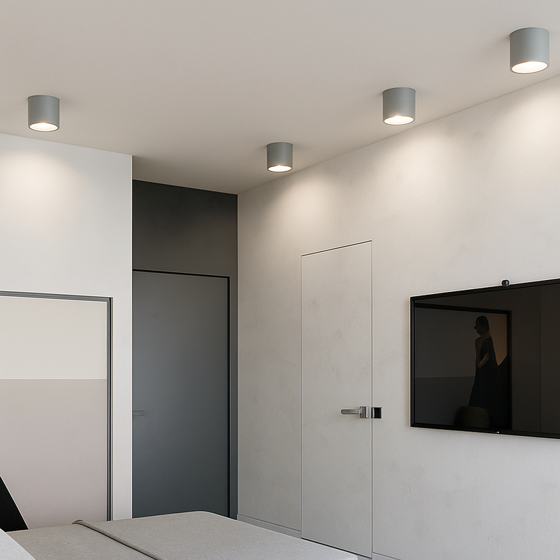 spot rond monté en Surface nordique Led petit projecteur couloir entrée lumière allée lumière éclairage intérieur