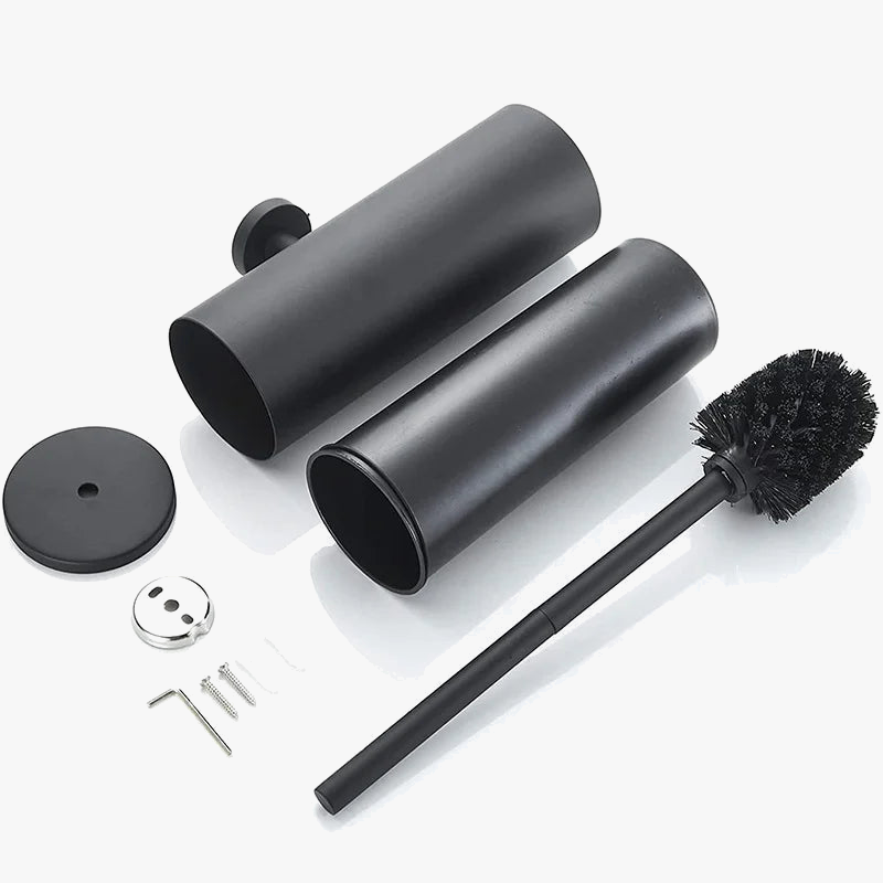 support mural pour brosse de toilette en acier inoxydable durable
