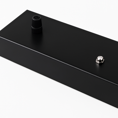 Support socle long suspension jusqu'à 5 trous (noir ou blanc)