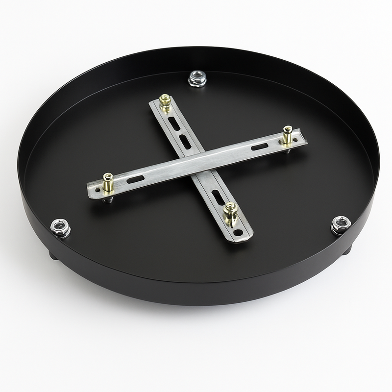 Close up highlighting the smooth matte finish and durable metal construction