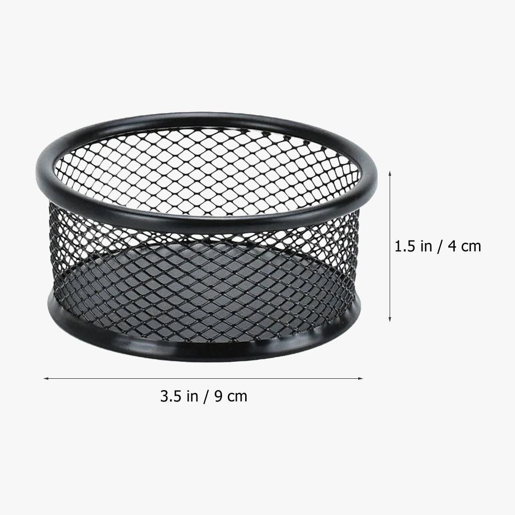 supports de bureau en maille pour trombones et rangement