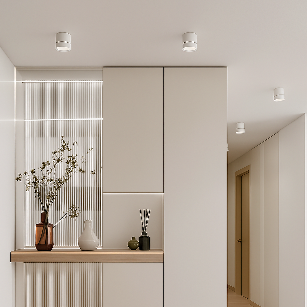 Surface mounted LED ceiling light tube light 7W 9W 12W 15W rotatable adjustable angle LED spotlight, indoor lighting AC220V 110V - vue 6 sur 8