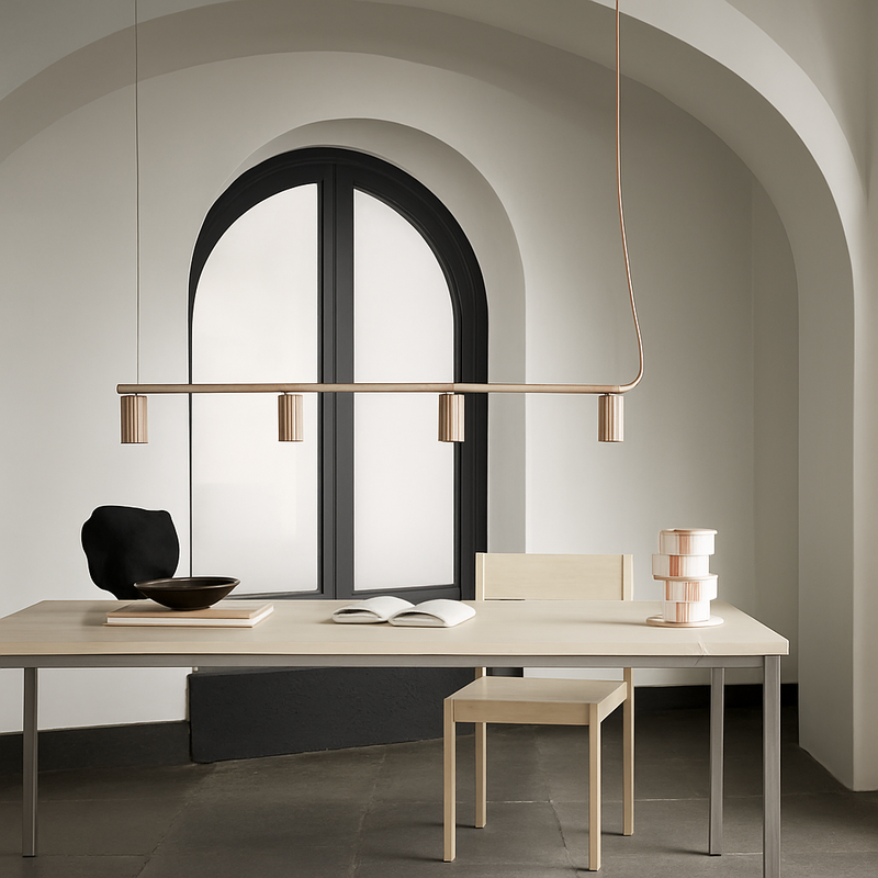 Suspension au design nordique moderne