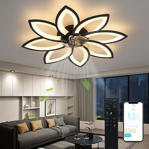 suspension avec télécommande pour éclairage moderne à la maison - vue 3 sur 18