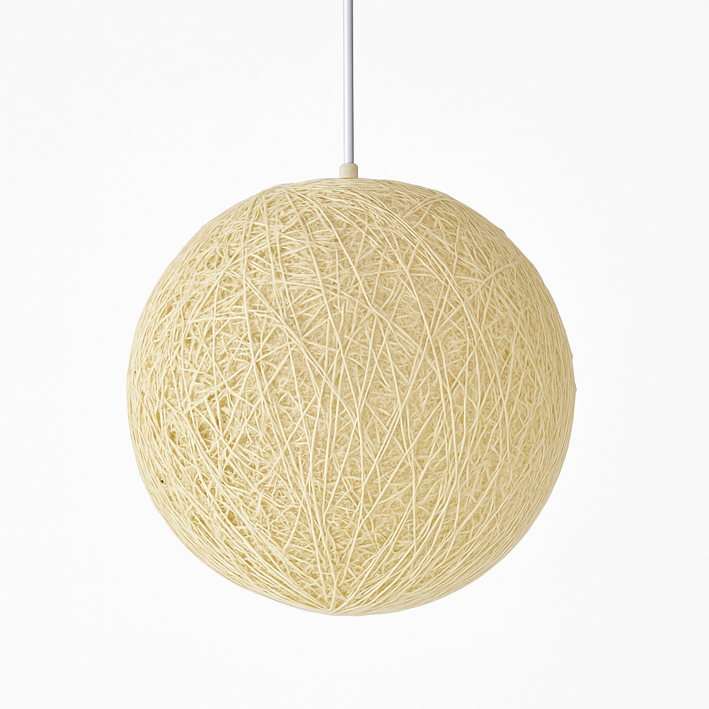 Suspension boule papier Wicker - vue 10 sur 15