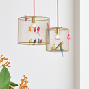 suspension créative en forme de cage à oiseaux style nordique décoratif