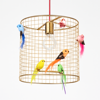 suspension créative en forme de cage à oiseaux style nordique décoratif