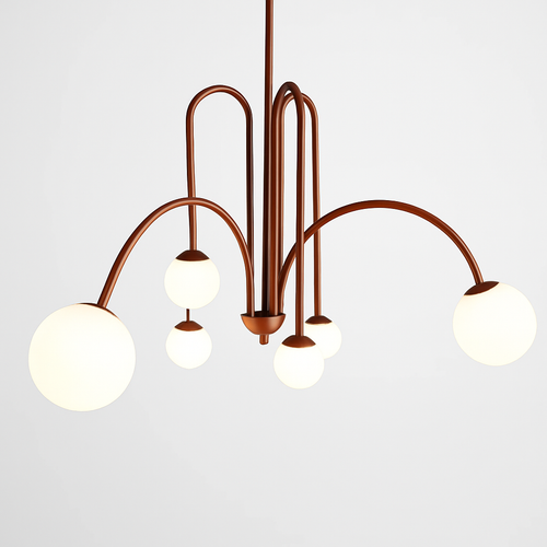 suspension créative en verre pour décoration intérieure moderne - vue 7 sur 12