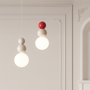 suspension danoise led boule lumineuse pour décoration intérieure
