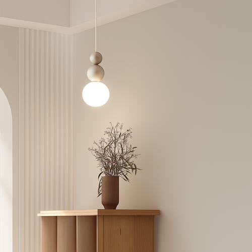 suspension danoise led boule lumineuse pour décoration intérieure - vue 4 sur 29
