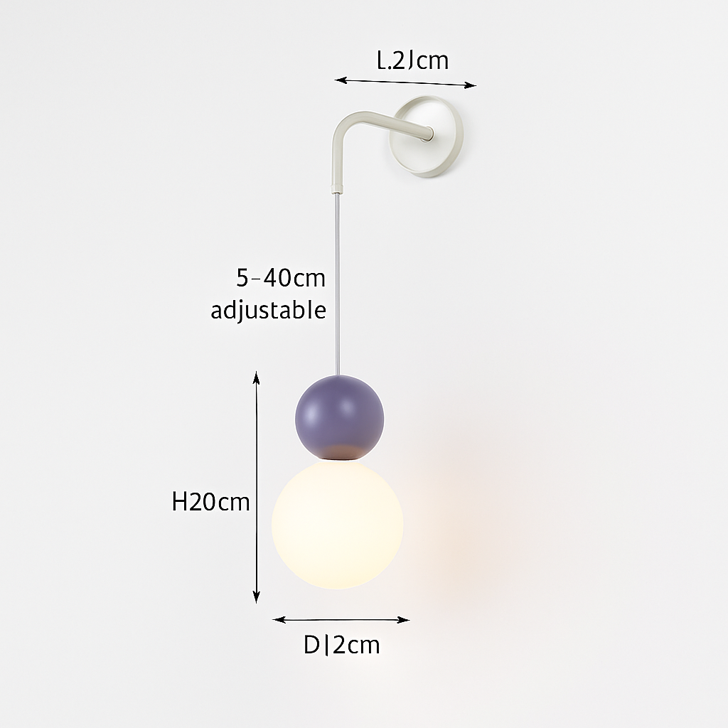 suspension danoise led boule lumineuse pour décoration intérieure - vue 25 sur 29