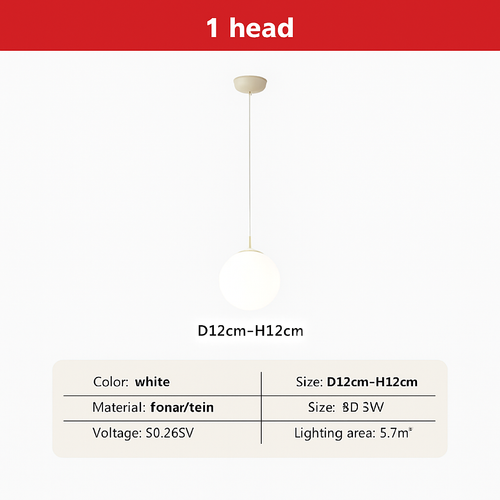 suspension danoise led boule lumineuse pour décoration intérieure