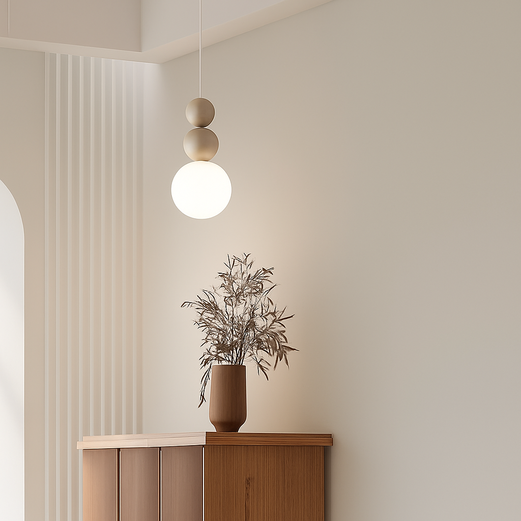 suspension danoise led boule lumineuse pour décoration intérieure - vue 4 sur 29