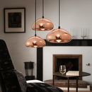 Suspension design chromée de couleur Xoni
