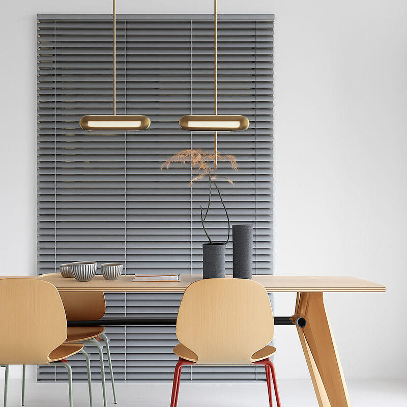 Suspension design LED avec double base dorée arrondie style Luxury