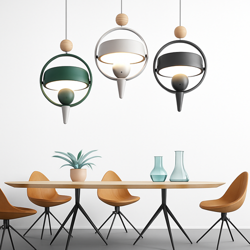 Suspension design LED avec petit oiseau suspendu Bessie - vue 3 sur 10