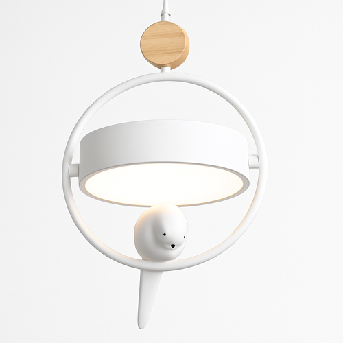 Suspension design LED avec petit oiseau suspendu Bessie - vue 11 sur 10