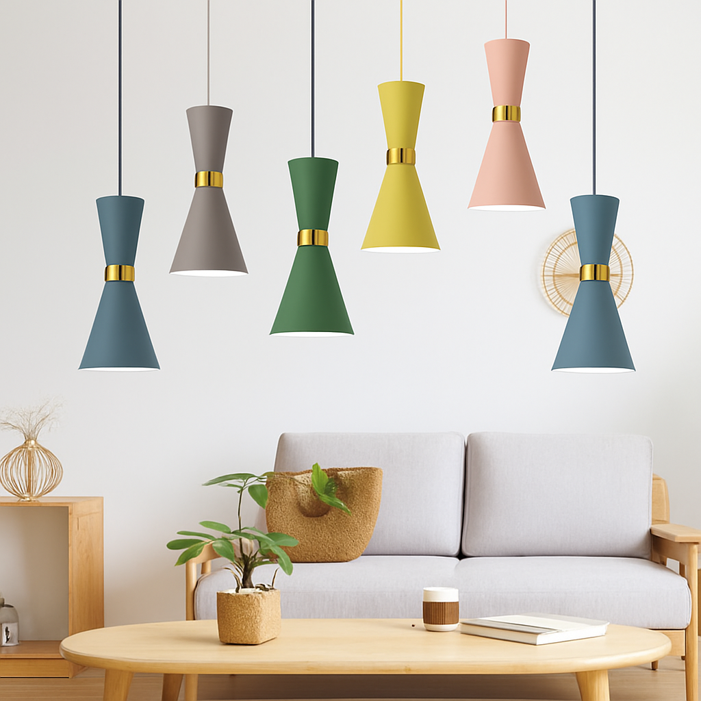 Suspension design LED en aluminium Funnel - vue 4 sur 16