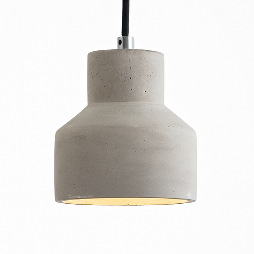 Suspension design LED en ciment (plusieurs formes)