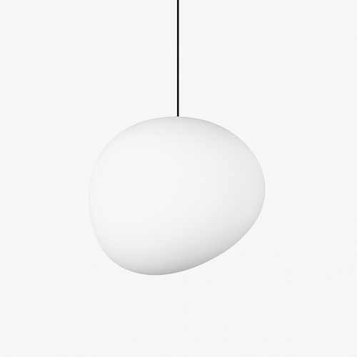 Suspension design LED en forme de bulle blanche Italian Design