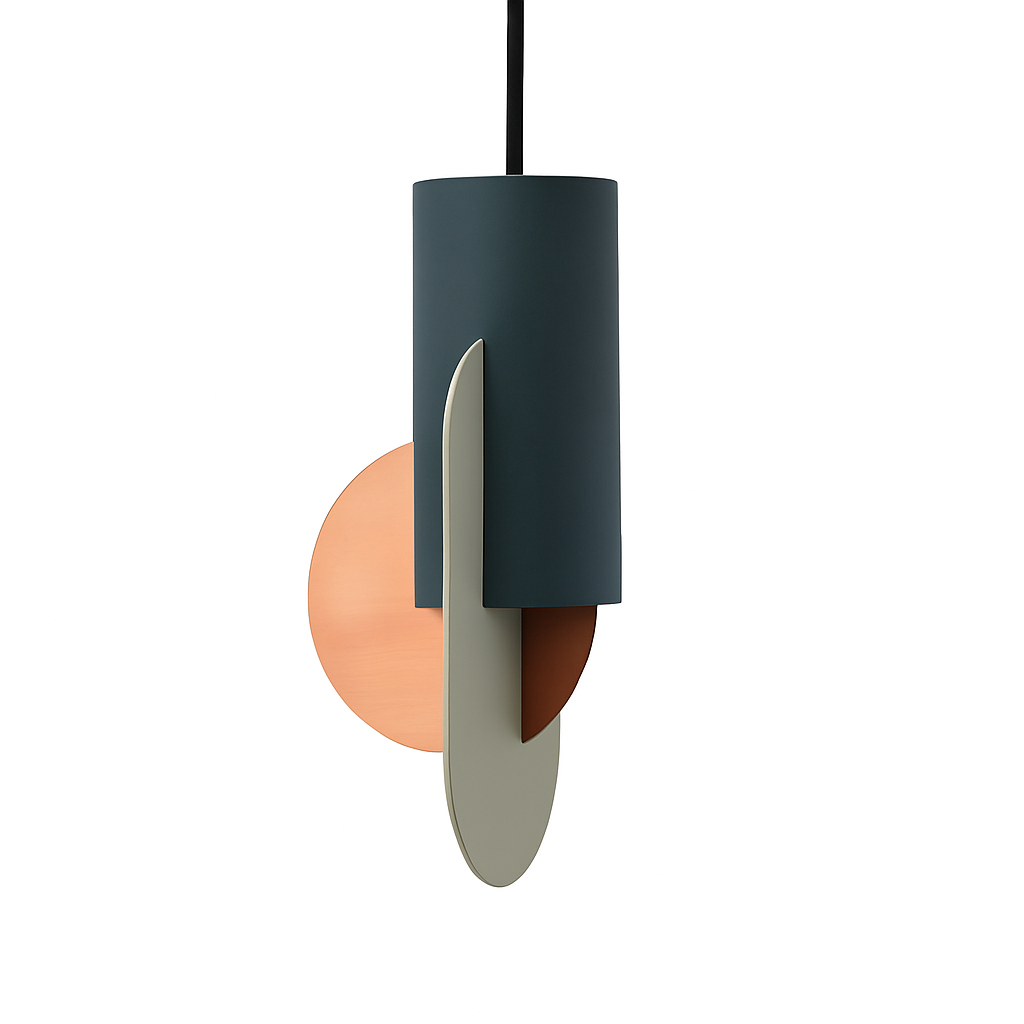 Suspension design LED formes colorés Afric - vue 9 sur 13