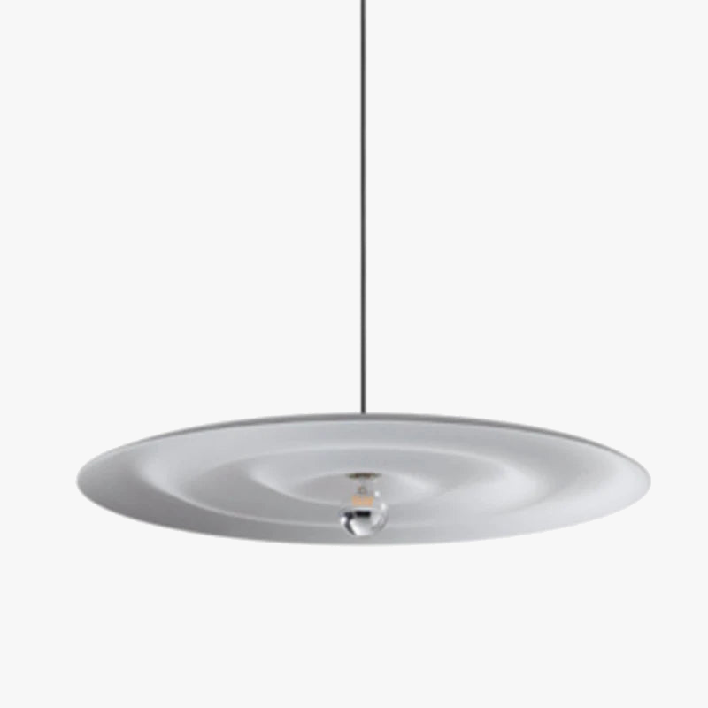 Suspension design minimaliste forme de soucoupe volante