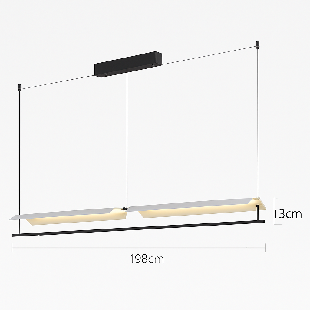 suspension design minimaliste pour un éclairage élégant - vue 7 sur 11