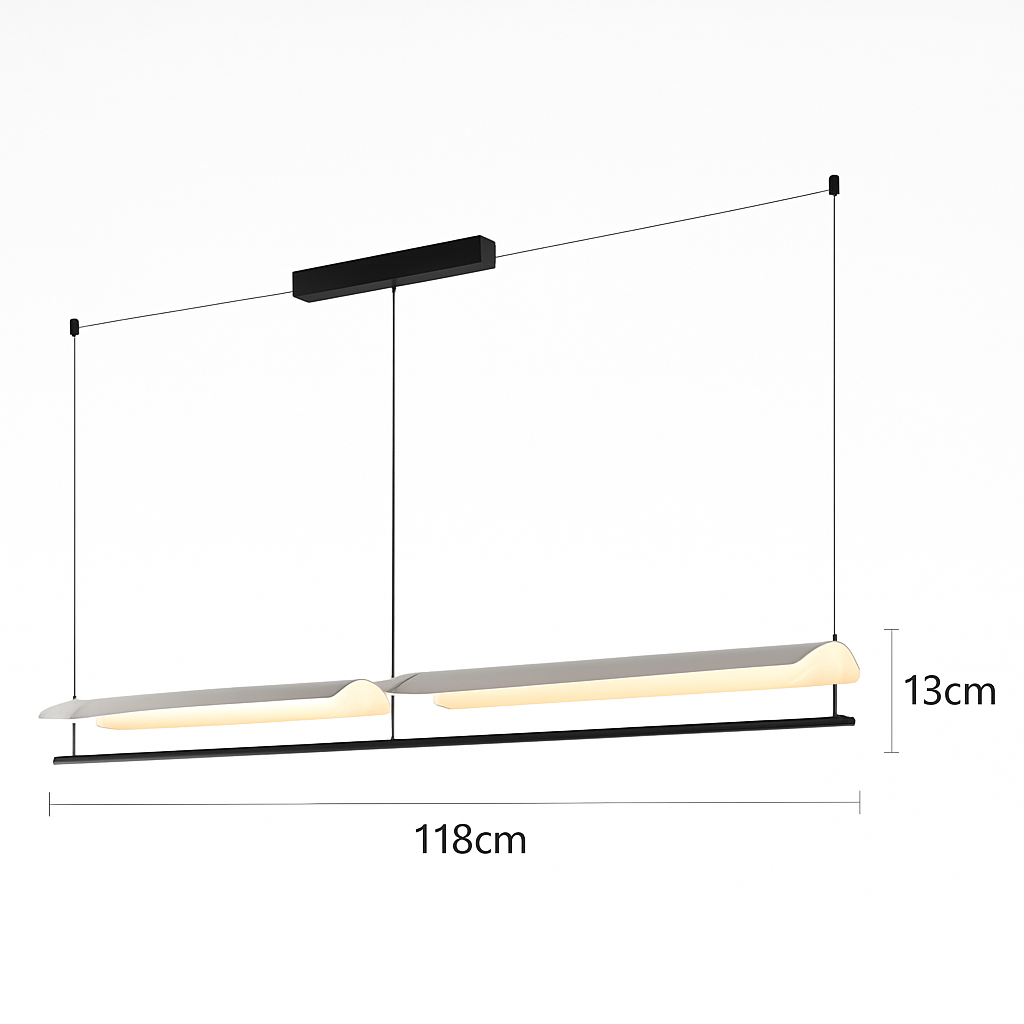 suspension design minimaliste pour un éclairage élégant - vue 8 sur 11