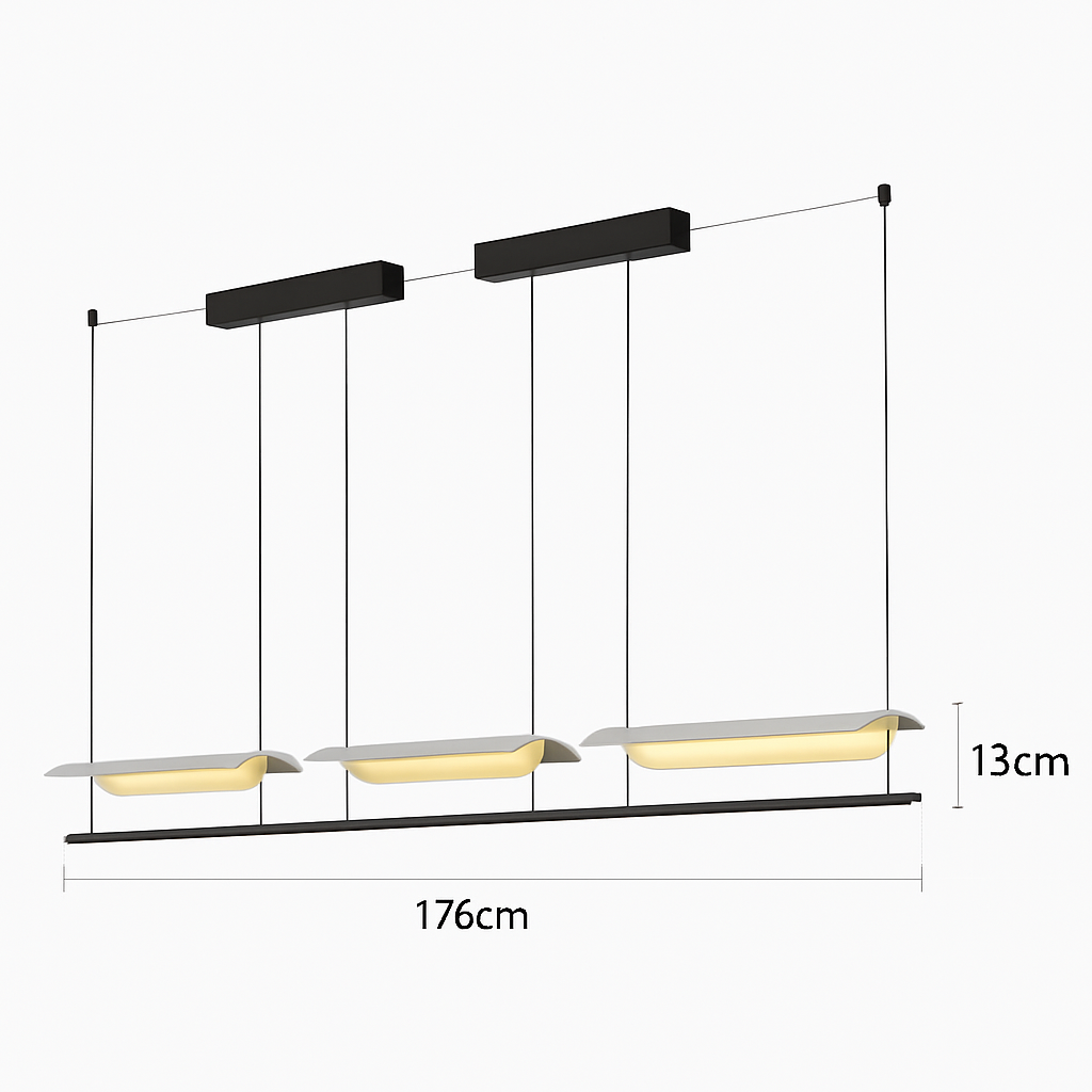 suspension design minimaliste pour un éclairage élégant - vue 9 sur 11