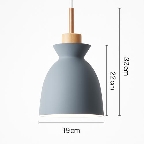 Suspension design moderne à LED de couleur Lampes