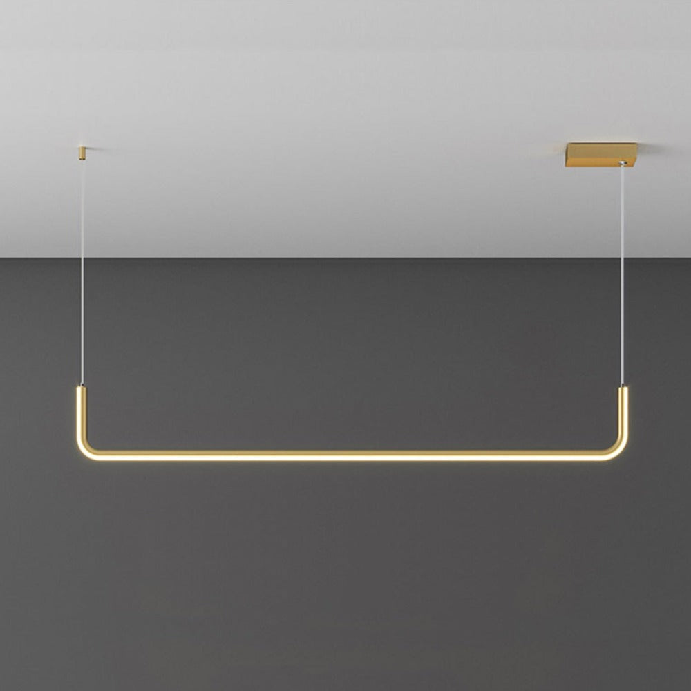 Suspension design moderne LED en aluminium style Hang - vue 10 sur 12