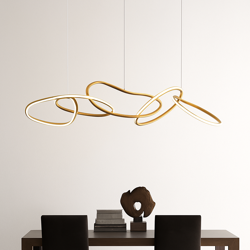 suspension design moderne pour éclairage intérieur élégant - vue 3 sur 9